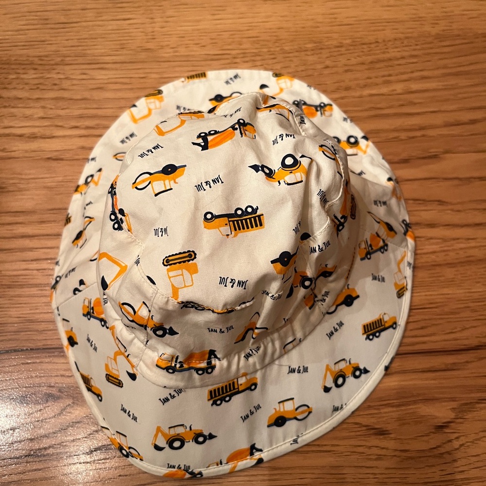 Kids Construction Print Hat